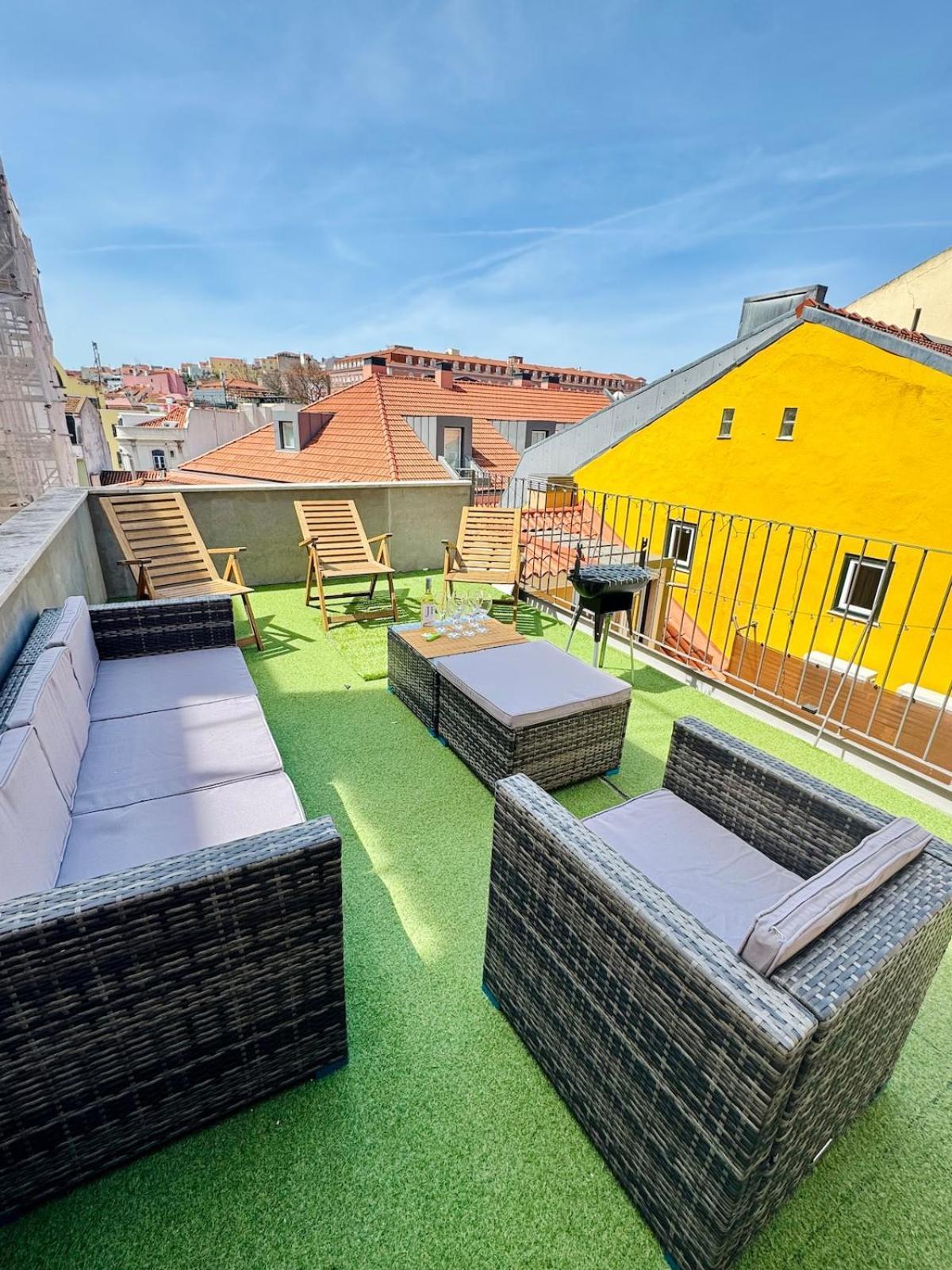 Apartment Charming Loft With Rooftop Terrace