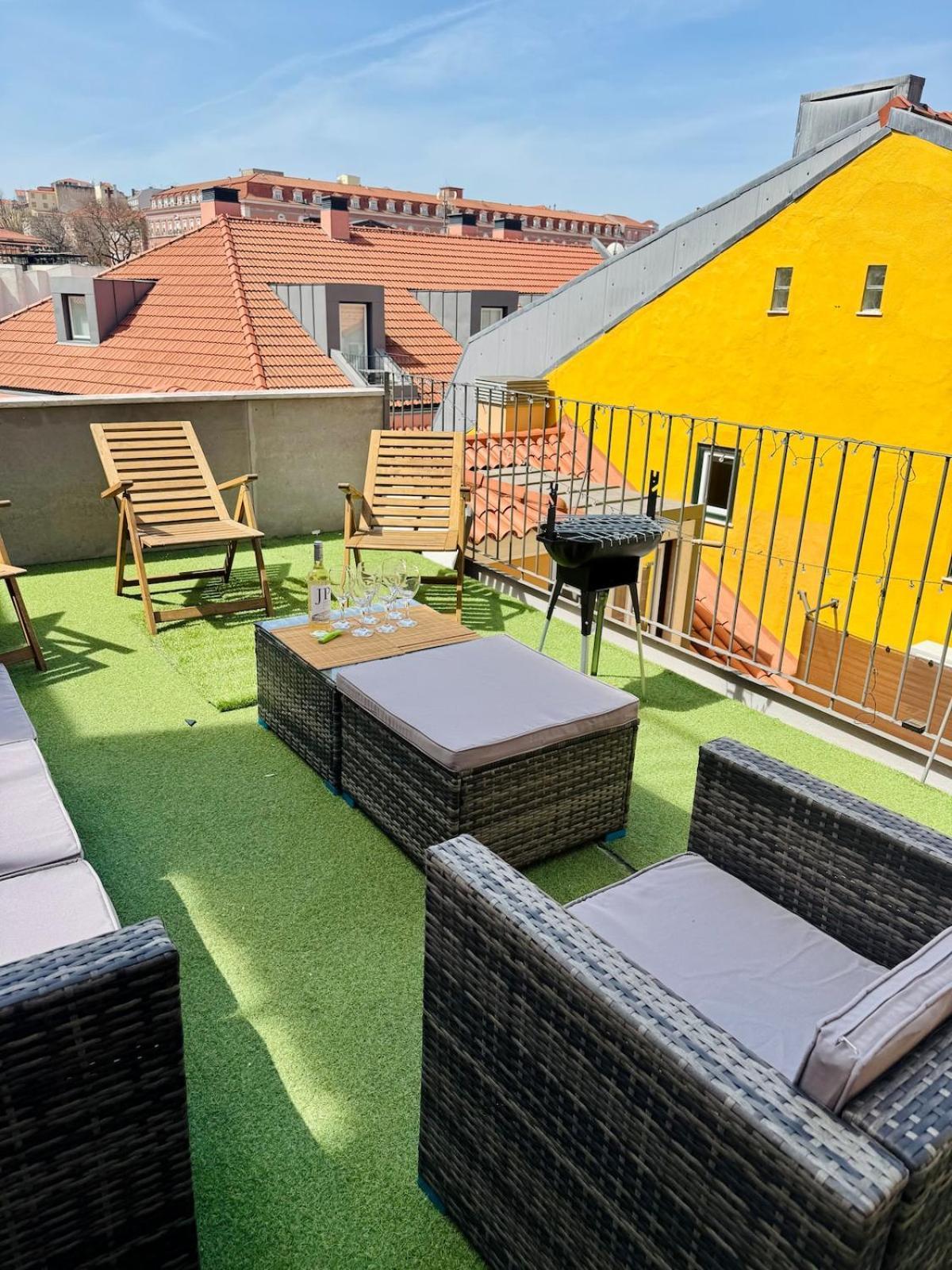 Charming Loft With Rooftop Terrace Apartamento